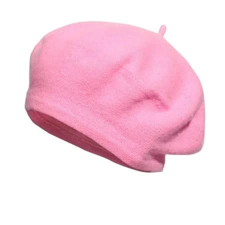 Wool Blend French Bohemian Beret