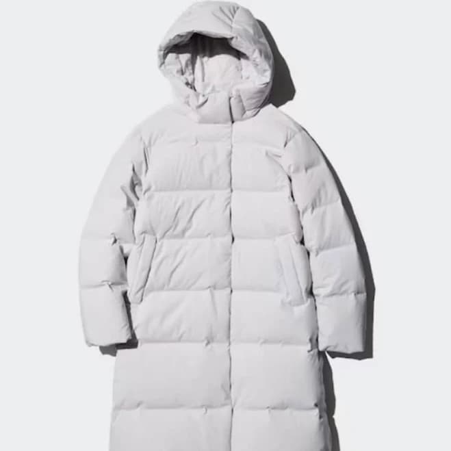 Uniqlo Jackets & Coats | Uniqlo Seamless Down Long Coat | Color: Gray/Silver | Size: M | Lucylor6's Closet