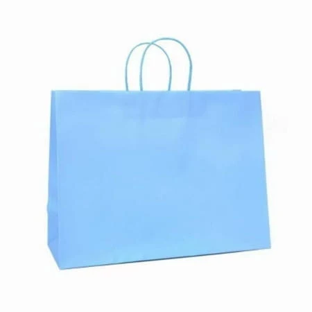 Xlarge Gift Bag Light Blue, White