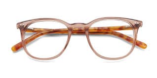 Carl Square Pink Eyeglasses - Mouqy Eyewear