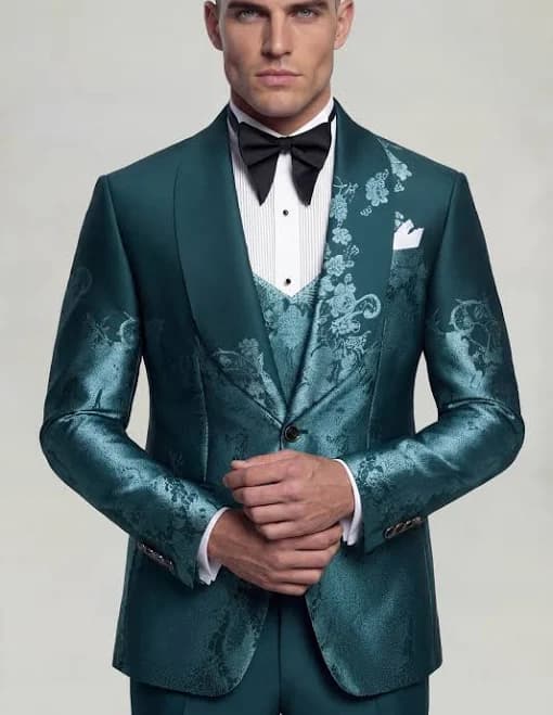 Floral 3-Piece Suit