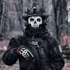 Military tactical balaclava mask with Ghost Ghost skull from the Call of Duty... | eBay