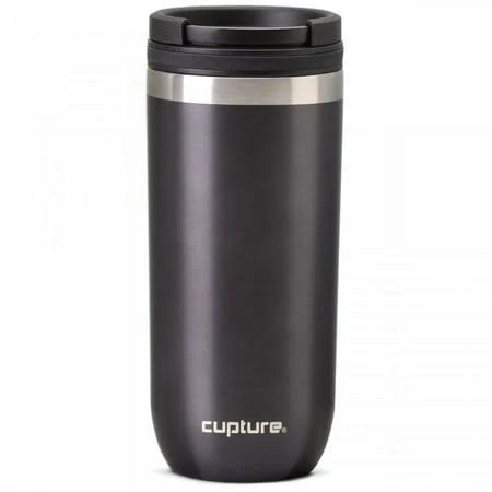 Cupture Twist-Top Vacuum-Insulated Stainless Steel Travel Mug