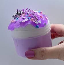 Lavender Cream Frappe - Cloud Creme Slime – Squishy Squashy Slimes