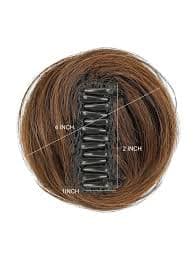 1pc Matte Synthetic Fiber Bun Hair Clip, Suitable For Daily Wear | SHEIN EUR