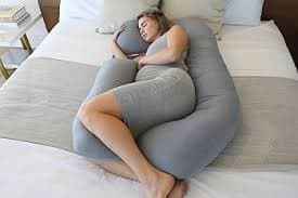 Pharmedoc Pregnancy Pillows, U-Shape Full Body Pillow – Cooling Cover Dark Grey – Pregnancy Pillows for Sleeping – Body Pillows for Adults, Maternity Pillow and Pregnancy Must Haves : Amazon.sg: Home