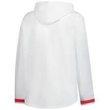 Ohio State Buckeyes Fanatics Women's Plus Size Pullover Hoodie - White