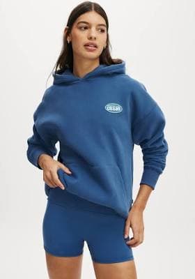 Cotton On Women's Plush Premium Graphic Hoodie