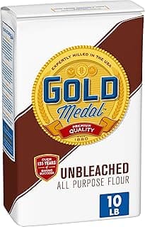Unbleached All Purpose Flour, Baking Flour, 10 lb Bag