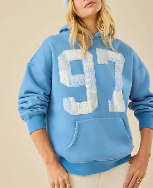 Altar'd State 97 Patchwork Hoodie