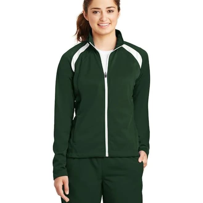 Sport Tek Women's Tricot Track Jacket LST90