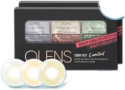 Korean Premium Contacts Trial Set of Ocean Velvet Daily Color Contact Lenses