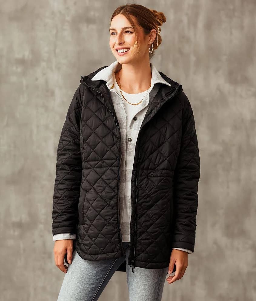 Buckle Women's Quilted Polyester Puffer Jacket