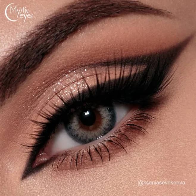 Mystic Eyes DNA Taylor Blue Gray Contact Lenses