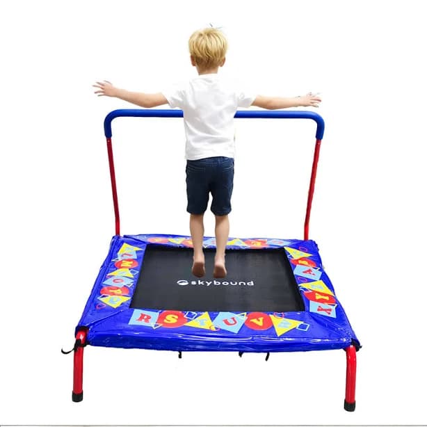 UNISOAR 36-Inch Mini Rectangle Trampoline