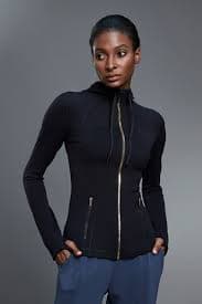 Women Slim-Fit Hooded Yoga Running Stretch Workout Jacket – Sodalemons