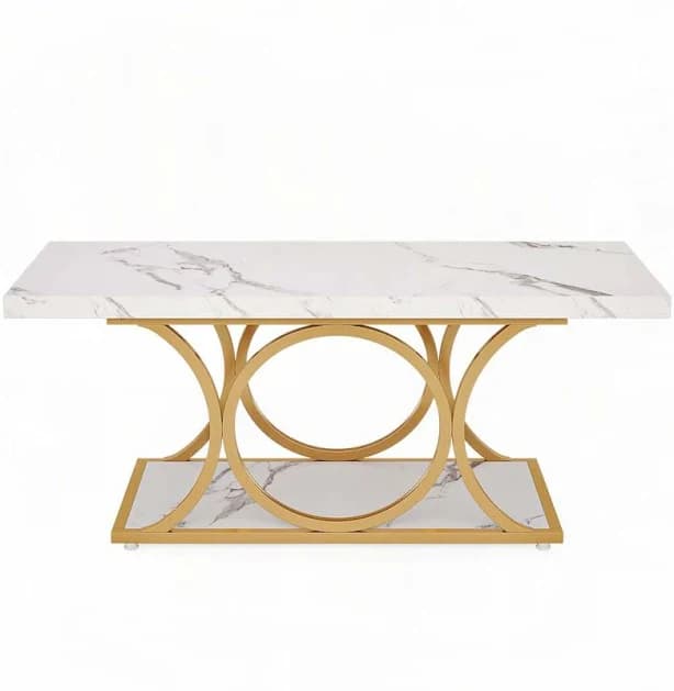 Mercer41 2-Tier Rectangle Coffee Table
