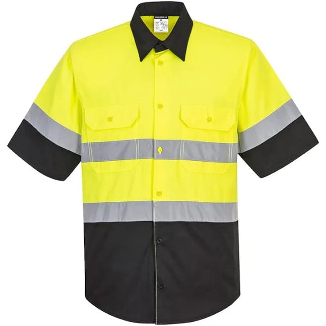 Portwest Two Tone ANSI Short Sleeve Work Shirt
