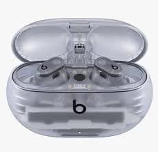 Beats Studio Buds+ True Wireless Noise Cancelling Earbuds - Transparent