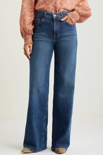 Treasure & Bond High Rise Wide Leg Jeans