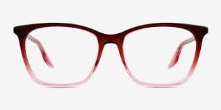 Ray-Ban RB5422 - Cat Eye Red Gradient Pink Frame Glasses For Women | Eyebuydirect