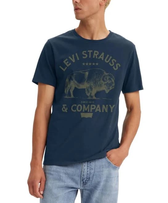 Levi's Short-Sleeve Crewneck Graphic T-Shirt Men's