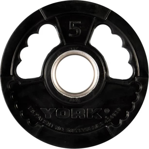 York 2" G-2 Rubber Olympic Weight Plate