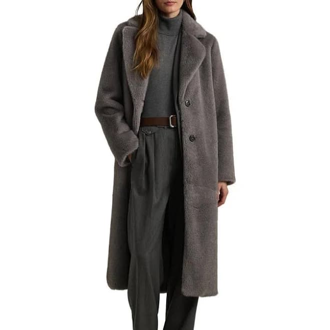 Women's Lauren Ralph Lauren Faux Fur Coat