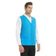 TOPTIE Adult Volunteer Work Vest Event Supermarket Apron Vests - Light Blue - Walmart.com