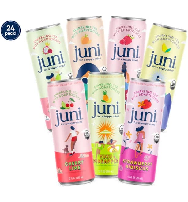 Juni Sparkling Adaptogen Drinks
