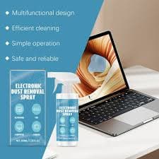 HOZVOMI Keyboard Cleaner Airss Spray 100ml - Multi-Purpose Dust Collector for Notebook, Computer | Effective & Safe Cleaning Solution - Walmart.com