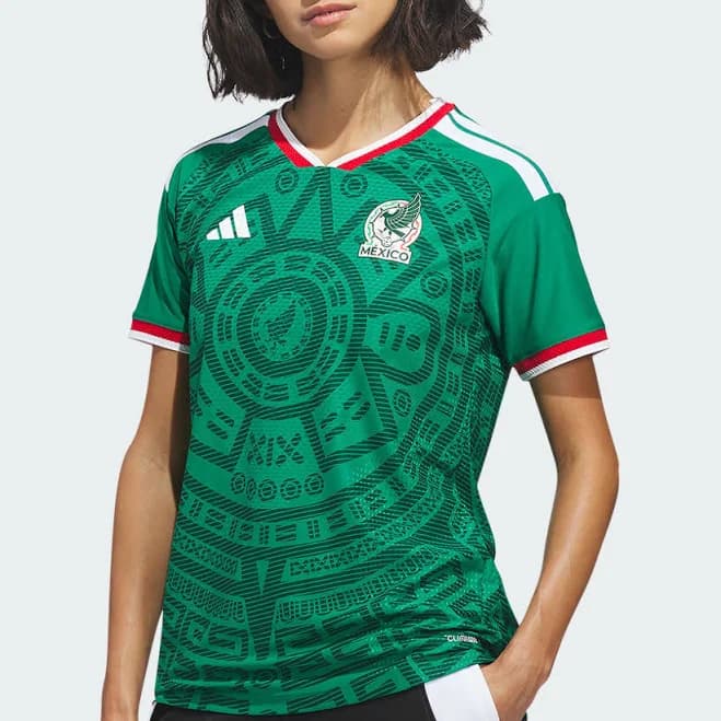 adidas Women's Mexico 2026 Home Authentic Jersey