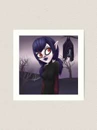 Hotel Transylvania Vampire" Art Print by JuliAnfang | Redbubble