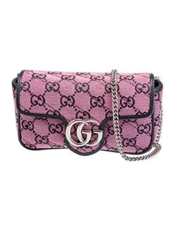 Gucci GG Marmont Canvas Super Mini Bag
