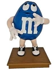 M&M Candy Dispenser Blue Large