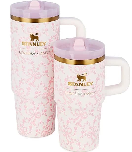 Stanley 1913 x LoveShackFancy Holiday The Quencher Details ProTour Tumbler Set