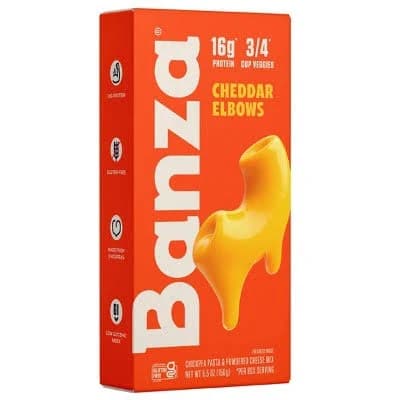 Banza Chickpea Cheddar Mac & Cheese Elbows
