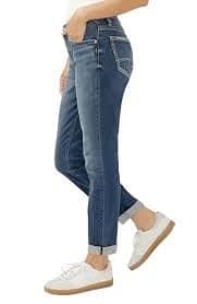 Silver Jeans Co. Boyfriend Ankle Straight Leg Jeans | Nordstrom