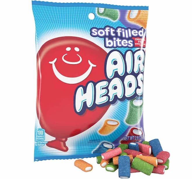 AirHeads Soft Filled Bites Candy