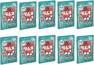 Morinaga Ramune Candy Big Tablet 1.46oz(40g) Set Of 10 Japanese Soda Candy