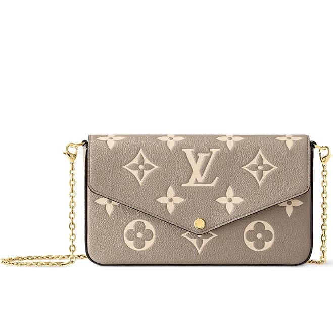 Louis Vuitton Pochette Félicie in Monogram Empreinte Leather