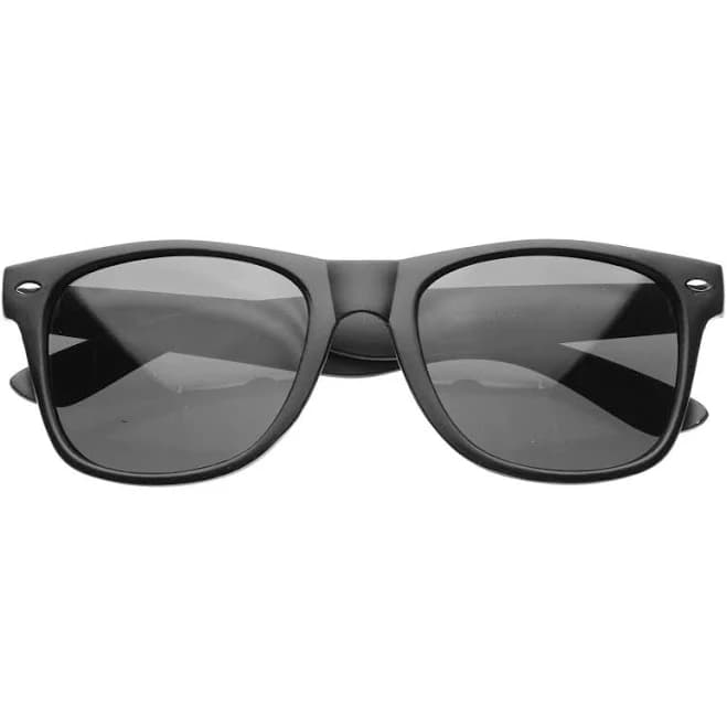 Hipster Soft Rubber Wayfarer Sunglasses