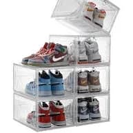 Nike dunk stackable shoe bin storage