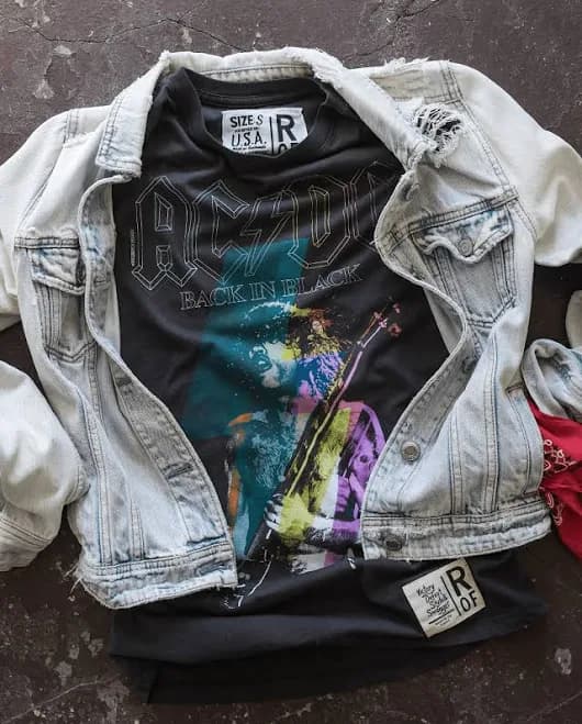 Vintage AC/DC Back Tee