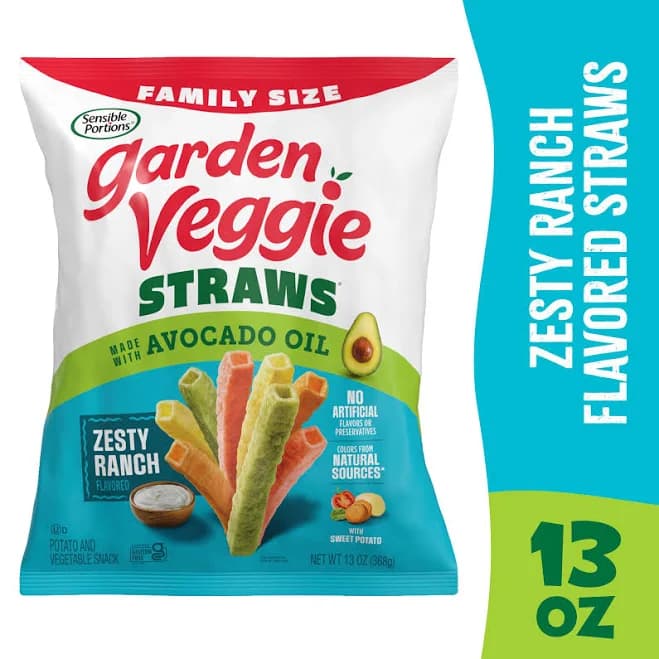 Sensible Portions Garden Veggie Straws
