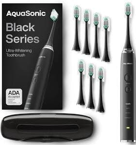 AquaSonic Black Series Ultra Whitening Toothbrush