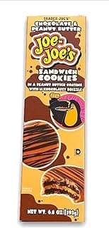 Chocolate & Peanut Butter Joe-Joes Sandwich Cookies (2 boxes), 6.8 Ounce (Pack of 2)