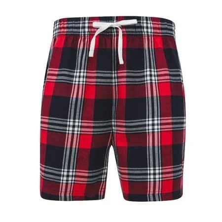 Skinni Fit Men's Tartan Lounge Shorts