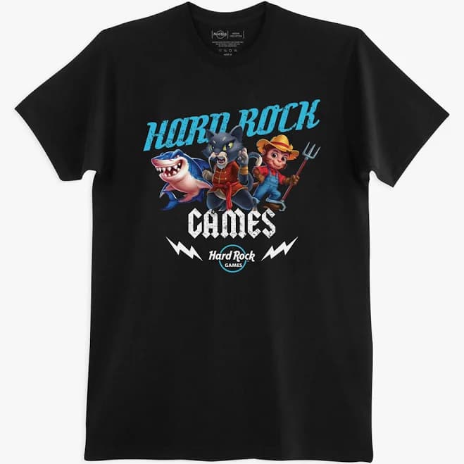 Hard Rock Games Jackpot Casino Tee