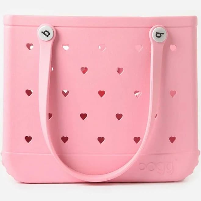BOGG BAG Baby Pink Heart Cutout